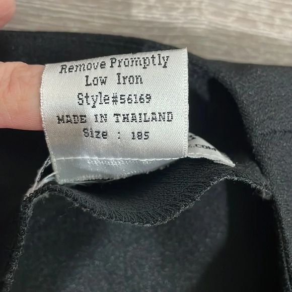 Anthony Richards Short Sleeve Black Dress 18S - Picture 14 of 14